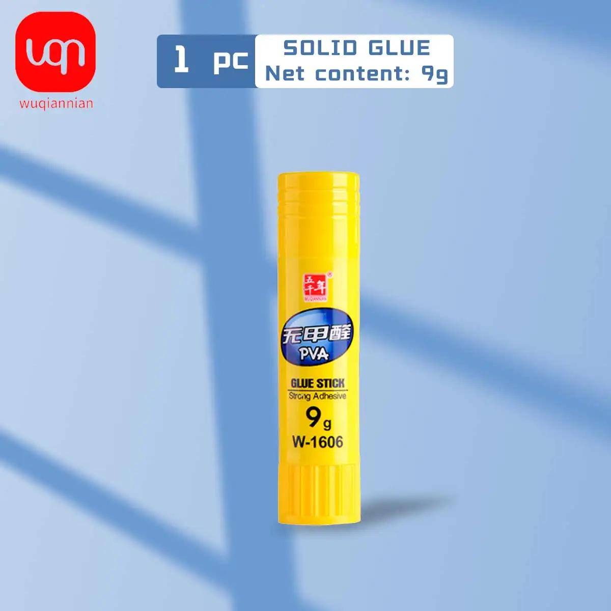 WQN-Bastão de Cola Sólida para Estudantes, Bastão Adesivo de Alta Viscosidade, 3 PCs para 12PCs, 9-36g - Image 1