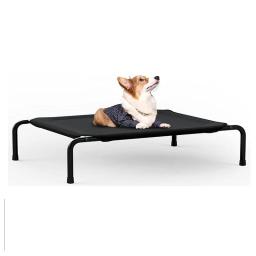 Pet Camp Bed com moldura de ferro, canil respirável, removível e lavável, produtos legais - Image 1