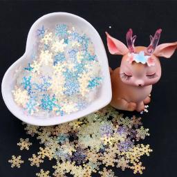 Brilhante Snowflake Shape Sequins, Festa de Natal Glitter Confetti, Scrapbook DIY, Artesanato De Natal, Materiais Decorativos, 1080Pcs - Image 4