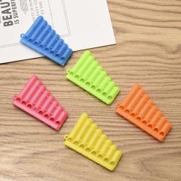 Harmonica plástica para crianças, brinquedos de instrumentos musicais para meninos e meninas, enchimento de Pinata, favores de aniversário, oito tons, chuveiro de bebê, 20PCs - Image 3