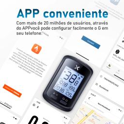 XOSS-G Plus Sem Fio GPS Bicicleta Computador, Velocímetro À Prova D 'Água, Road Bike, MTB Bicicleta ANT, Vortex Sensor, X2 Monitor de Freqüência Cardíaca - Image 6