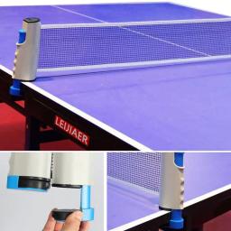 Conjunto De Raquete De Tênis De Mesa Portátil, Kit De Ping Pong Telescópico Com Rede Retrátil, Redes Estáveis E Retráteis - Image 5