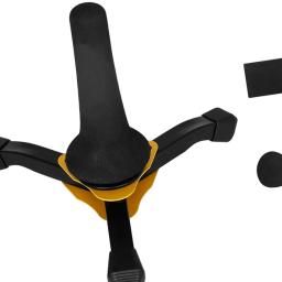 Fácil de transportar suporte do tripé para instrumento de sopro, portátil, dobrável, suporte do saxofone, suporte da flauta, instrumentos musicais suprimentos - Image 5