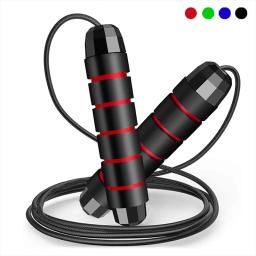 Rapid Speed Steel Wire Skipping Corda, Urso, Fardo Pesado, Ajustável, Saltar, Fitness, Treino, Equipamento Desportivo em Casa - Image 1
