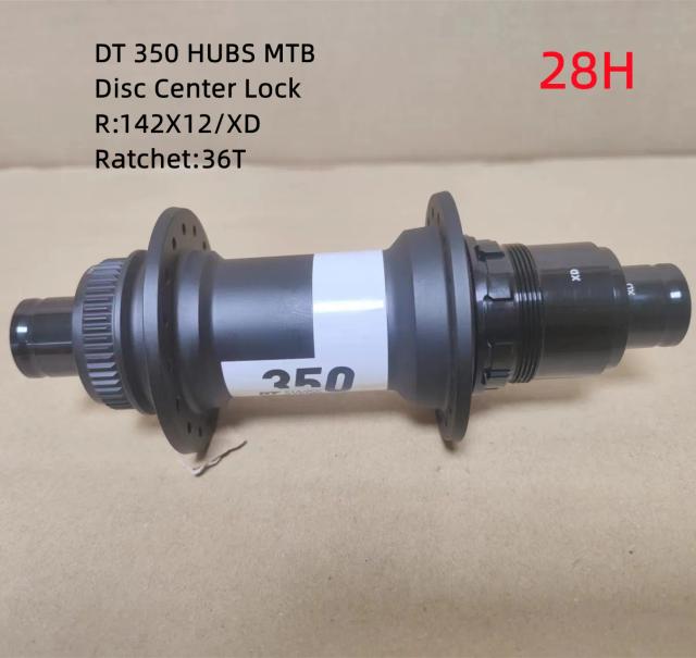 DT Swiss 350SL MTB Classic Pull Cubo de Roda 32/28H 36T Ratchet Center Lock