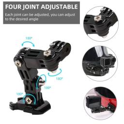 Motocicleta Capacete Kit para GoPro Hero, Action Camera Acessórios Set, Chin Mount Bracket, Bike Chin Mount para Go Pro Hero 1110 9 8 7 - Image 4