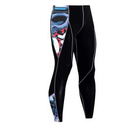 Compressão roupas esportivas terno masculino roupas de fitness ginásio conjunto de esportes collants roupas de treinamento de secagem rápida correndo rashguard agasalho - Image 3