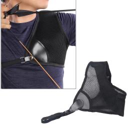 Tiro com arco protetor de peito caça guarda peito arco seta guarda peito ferramenta proteção no peito para o esporte ao ar livre caça atirar - Image 1