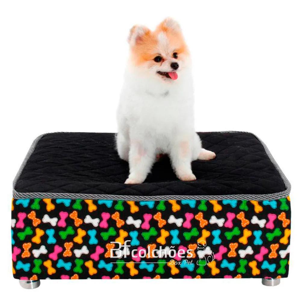 Cama Box Caminha Pet Para Cachorros E Gatos Luxo - BF Colchões - Image 1