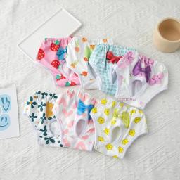 Calças Fisiológicas Laváveis para Animais de Estimação, Roupa Interior Menstrual para Cães Pequenos e Médios, Calcinha Periódica, Chihuahua, Fraldas Curtas - Image 2
