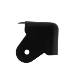 4 pçs armação angular de metal protetor redondo, para guitarra amplificador de palco armários acessórios preto - Image 2