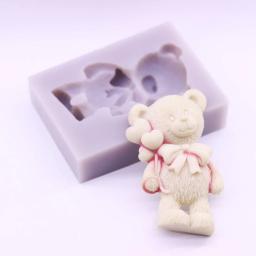 Molde De Silicone Do Urso De Balão, Bolo De Fondant, Chocolate, Cozimento De Doces, Artesanato De Açúcar, Pastelaria, Molde De Cozimento, Aniversário, Ferramentas De Decoração De Casamento - Image 5