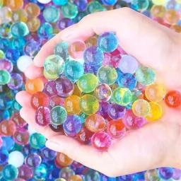 Contas de cristal de hidrogel para crianças, bolas de água para crescer, decoração em vaso, para casa, casamento, envasado, 50%, 6000pcs - Image 4