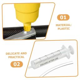 Conjunto de 11 peças de kit de drenagem de freio a disco hidráulico de bicicleta, ferramenta adequada para shimano, sram, magura series, ferramentas de reparo de freio de bicicleta de estrada - Image 3