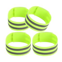 Braçadeira reflexiva intermitente de segurança, 2 peças, brilha no escuro, pulseira para noite, corrida, caminhada, ciclismo, corrida - Image 6