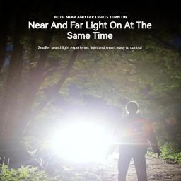 Philips Lanterna LED Recarregável, Portátil, Potente, Brilhante, Lâmpada de Acampamento, Caminhada ao ar livre, Autodefesa, 400m - Image 2