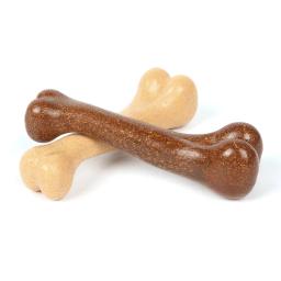 Brinquedo de mastigação de cães interativo não tóxico natural, Quase indestrutível, Osso de mastigação para cães médios e grandes, Cachorro - Image 1