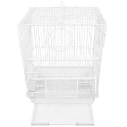Gaiola de pássaros conure papagaio viagem portátil gaiolas para animais de estimação para pássaros transportador de passeio de plástico - Image 3