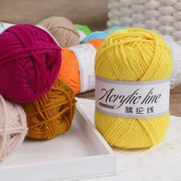 Multicolor fios tricô suprimentos, Crochê Craft para crochê e tricô fio Starter Kit para iniciantes, 12pcs - Image 1