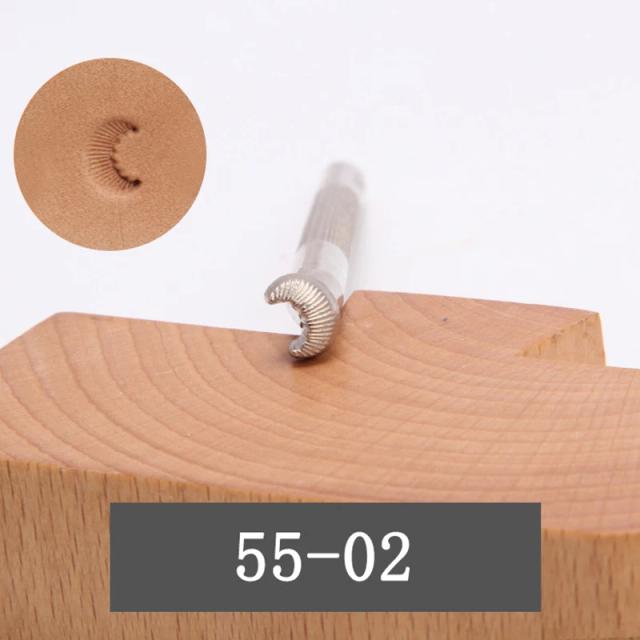 Kit de Ferramentas para Artesanato em Couro: Selo de Couro, Perfuração e Escultura DIY em Relevo