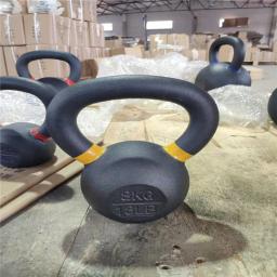 Vinil colorido Kettlebell para uso doméstico, ginásio Fitness levantamento equipamentos, China atacado - Image 4
