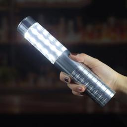 Exigível led strobe baton brilhante vara luz sparkler eletrônico serviço de garrafa champanhe sparklers bar club party decoração da lâmpada - Image 5