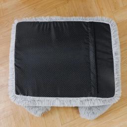 Cama grande cachorro, anel de pelúcia, cachorro, esteiras de dormir no chão, sofá, canil colchão, pet fornecimentos, inverno - Image 6