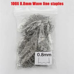 Pistola de solda quente para amortecedor do carro, acessórios para máquinas plásticas, kit de ferramentas, grampeador, grampos, reparação de unhas, 100 PCs, 600 PCs, 800PCs - Image 2