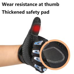 Motocicleta dos homens Equitação Luvas Outdoor Sports Fitness Shockproof e Anti Slip Luvas de equitação de proteção ao ar livre - Image 2