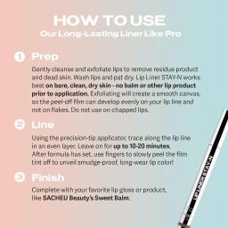 Long Lasting Lip Liner, impermeável tatuagem mancha, à prova de transferência, cor altamente pigmentada, acabamento fosco - Image 5