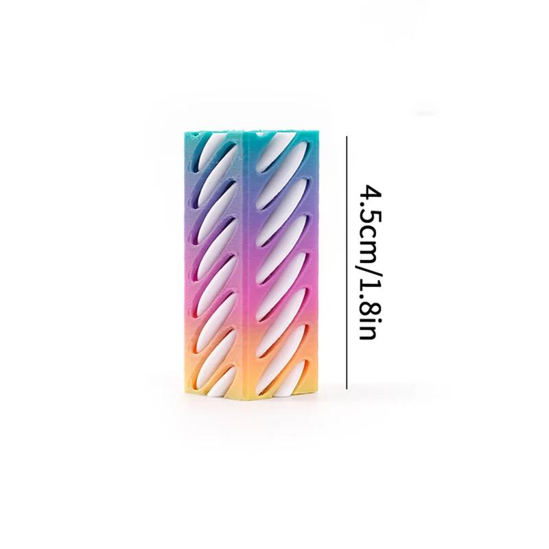 3D Impresso Espiral Cone Espiral Pirâmide Brinquedos Tridimensional Pirâmide Passthrough Fidget Toy Pirâmide Jogo ה  - Image 1