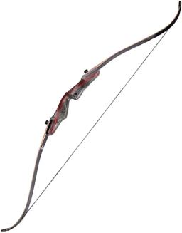 Preto caçador takedown recurvo arco 30-50 libras caça de madeira recurvo conjuntos arco e flecha conjunto longbow para caça alvo - Image 2