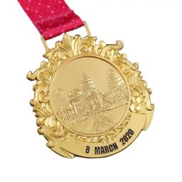 Medalha comemorativa personalizada da liga do zinco para eventos desportivos, medalha do metal dos fabricantes, atacado - Image 3