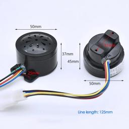 Chifre de triciclo anti-roubo, voz de inversão anti-roubo, campainha E-Bike, peças, 3in 1, 4in 1 - Image 5