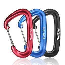 Escalada Carabiner para Camping Ao Ar Livre, Marca Aviação, Alumínio, Montanhismo Buckle, Camping Acessórios, 12KN - Image 6