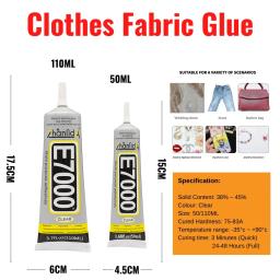 E7000 cola transparente contato diy pano fibra tecido adesivo multiuso para vestido de casamento saco de couro diamante vidro - Image 4