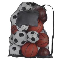 Saco de bola esportiva com cordão saco de malha de futebol mochila de basquete futebol vôlei bola sacos de armazenamento saco de equipamentos de natação - Image 1