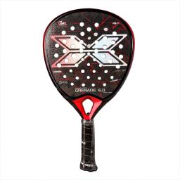 Alta qualidade, raquete de tênis padel profissional, rosto macio, fibra de carbono, leve, elegante raquete esportiva eva, 2023-2024 - Image 1
