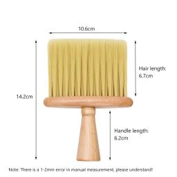 Escova de madeira Handheld Cleaner Remoção de poeira Escova de cerdas Instrumento de cordas Suave Limpeza Profunda Fit para Guzheng, Violino, Piano - Image 2