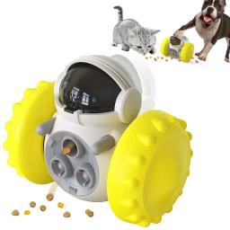Pet Food Copo Interativo, Brinquedos para cães, Alimentador lento, Brinquedo engraçado, Food Treat Dispenser, Cats Training Supplies, Novo - Image 1