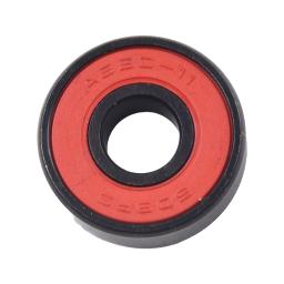 Rolamentos cerâmicos pretos de alta velocidade 608rs, 8 peças com espaçador para skate inline, rolamentos, scooter, longboard, mistura - Image 3