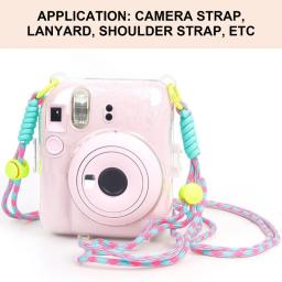 Stylishs câmera cinta 120cm náilon corda escalada multifuncional pescoço cinta dropshipping - Image 1
