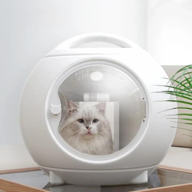 Secador Automático Inteligente para Cães e Gatos com Funcionamento Silencioso e Eficiente