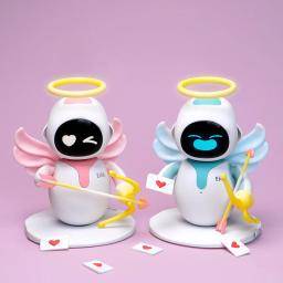 Eilik robô inteligente brinquedos de mesa ai interação emocional companheiro brinquedo para animais de estimação presentes para brinquedo de mesa toque intra-ativo inteligente robô para animais de estimação - Image 5
