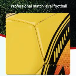 Bolas de futebol do tamanho padrão para crianças e adultos, bola de futebol, couro macio do plutônio, fósforo, treinamento, profissional, tamanho 5 - Image 6