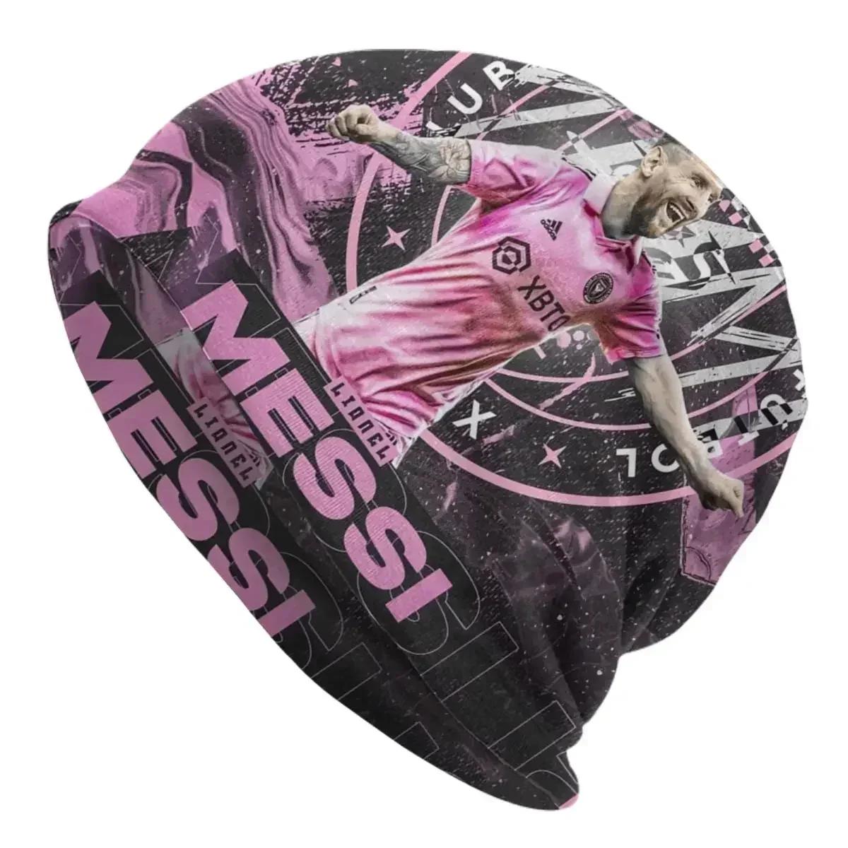 Unisex messied 10 futebol Bonnet, gorro, malha chapéus, homens, mulheres, Hip Hop, adulto, Argentina, quente, inverno, Skullies - Image 1