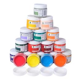 Tinta Guache Enlatada para Crianças, Livre de Formaldeído Seguro, Desenho de Aquarela Lavável, Pigmento Pintura a Dedo, Suprimentos de Arte, 100ml - Image 6