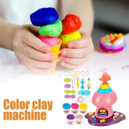Ferramentas De Massa Colorida Modelagem De Argila, Jogar Brinquedos De Massa De Cor, Moldagem Divertida, Modelagem De Pato Dos Desenhos Animados - Image 1
