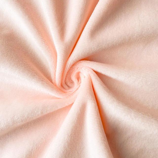 Tecido de Veludo de Pelúcia Super Macio para Projetos DIY: Grande, Curto e em Cores Sólidas para Almofadas, Travesseiros, Cobertores e Brinquedos
