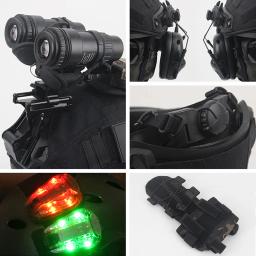 Airsoft Capacete Set para Paintball Jogos, Tactical Headset, Óculos, NVG Mount, Telescópio, Modelo Tactical Gear Combinação - Image 6